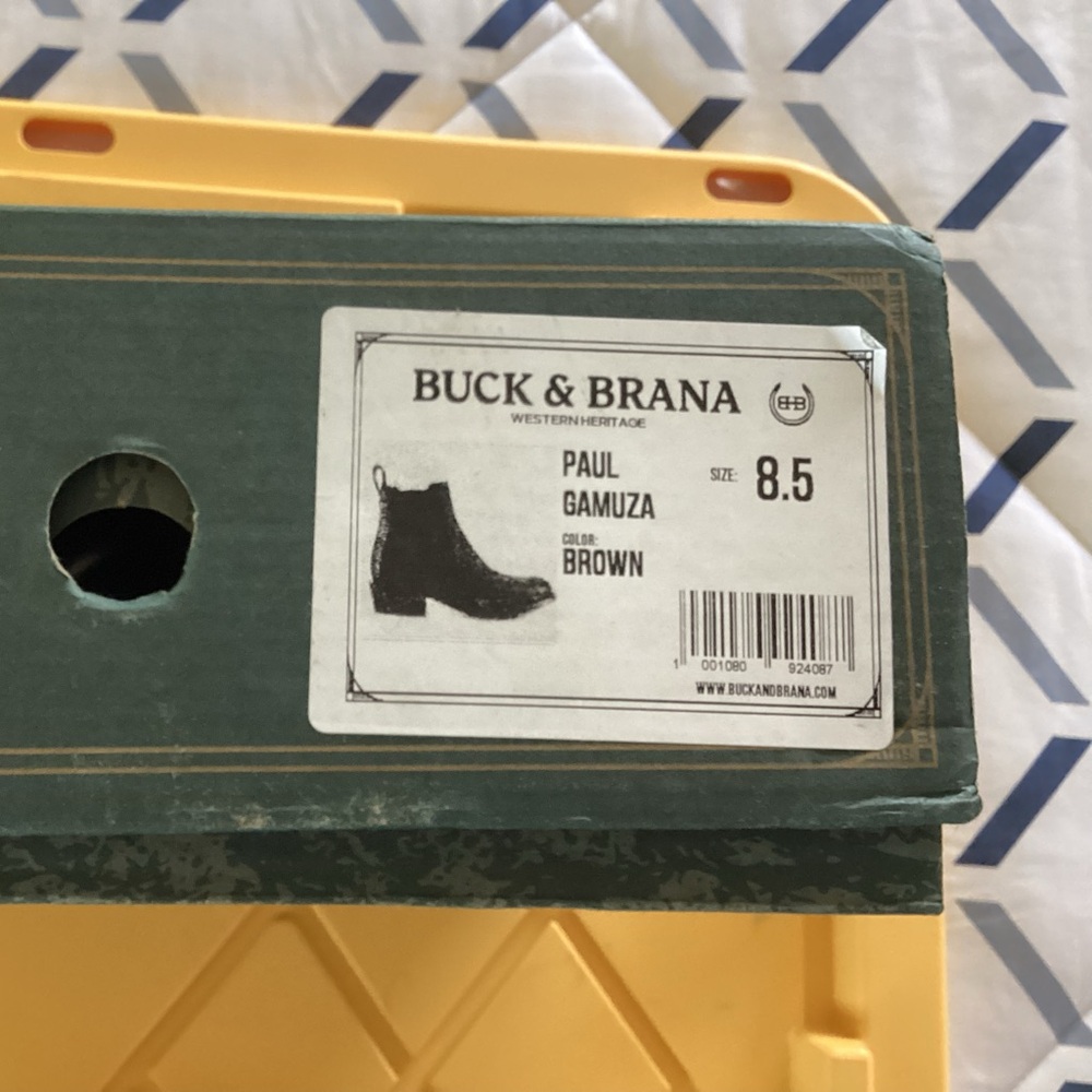Buck & Brana Brown Boots